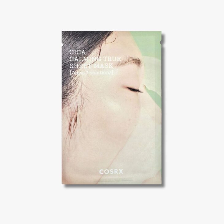 Produktbild der Pure Fit Cica Calming True Sheet Mask von Cosrx, welche bei k-nara.at erhältlich ist